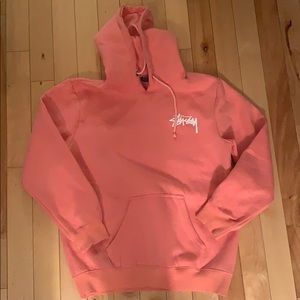 Women’s Stussy Pink Sweatshirt SZ XL